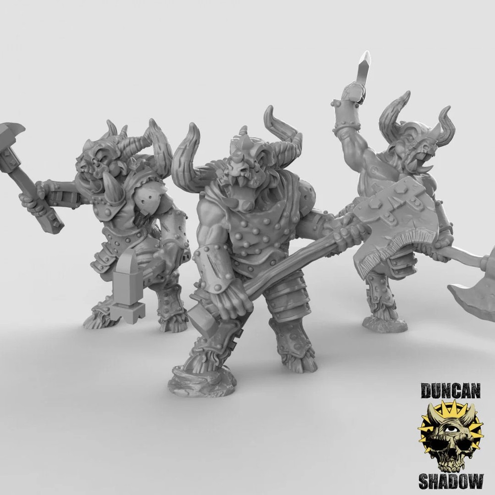 Minotaur Barbarians