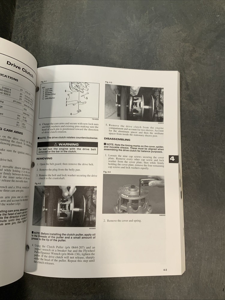 1998 Arctic Cat Service Manual EXT EFI