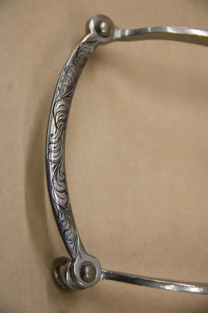 A. Buermann Bit, Engraved by Bill Heisman VGUC