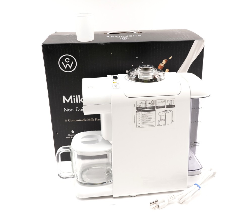 ChefWave Milkmade Non-Dairy Milk Maker with 6 Plant-Based Programs, Auto Clean