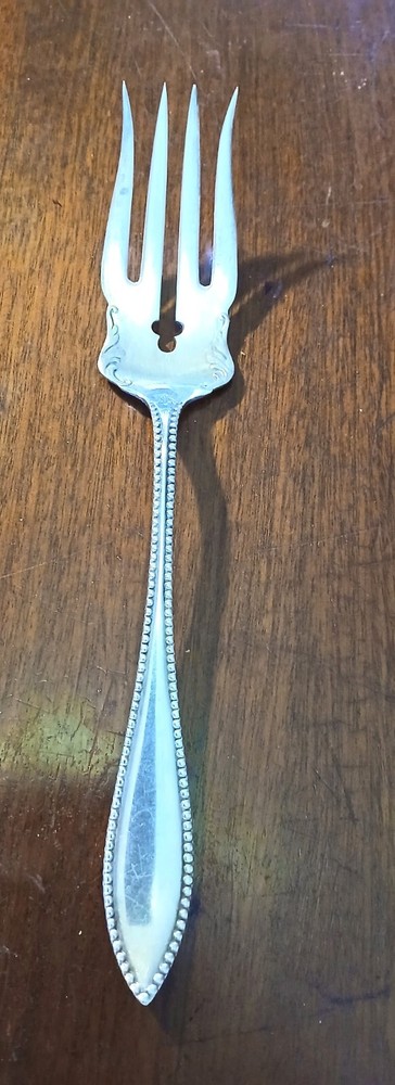 1847 Rogers Vesta pattern serving fork C1895 8.25" EUC