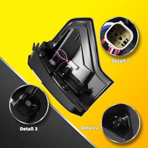 Tail Light Assembly Driver Side Compatible with 2018 2019 2020 2021 Left