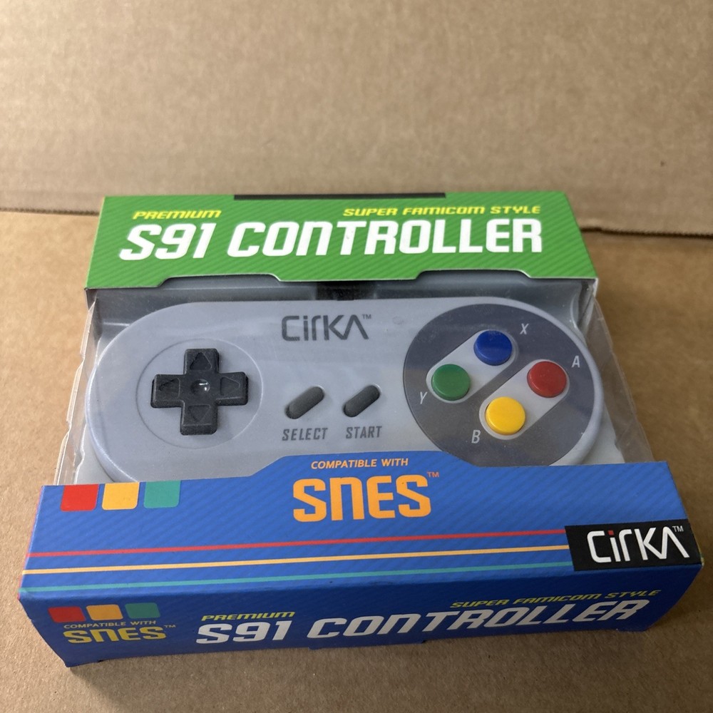 SNES - SNES gamepad [CirKa] (NEW & BOXED)
