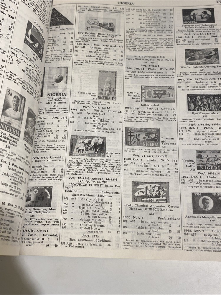 Scott 1979 Standard Postage Stamp Catalogue Volume 1