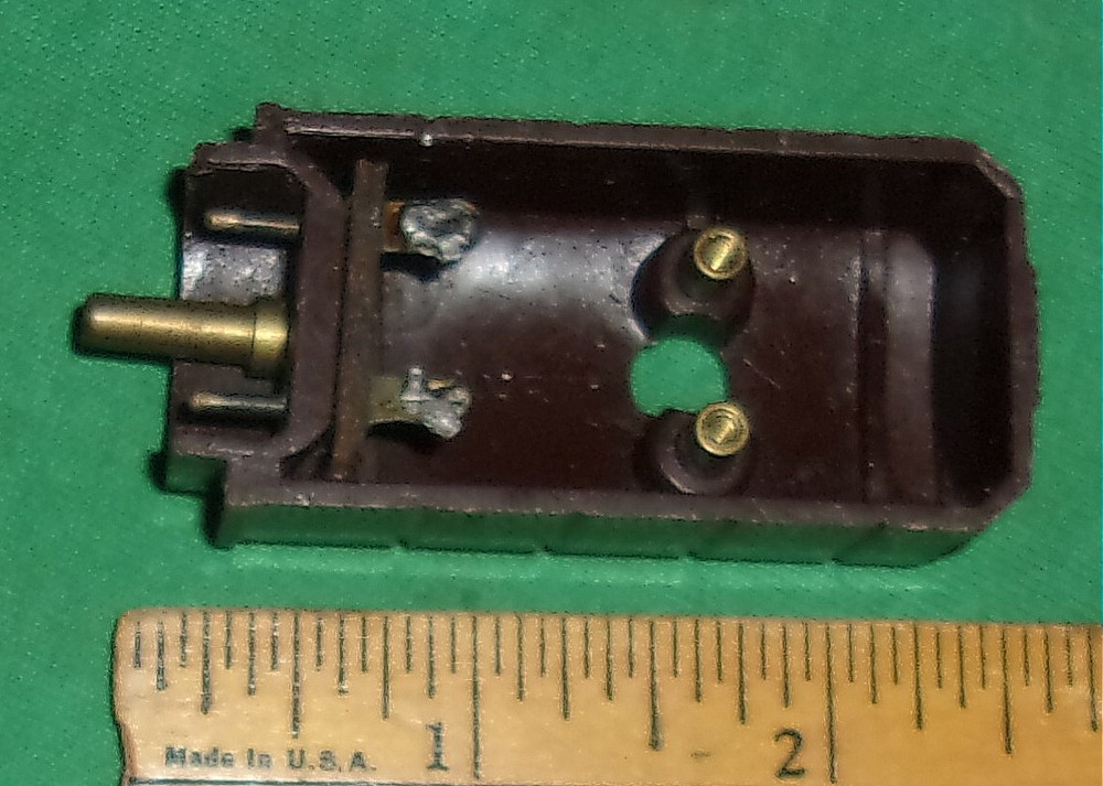 Webster Electric Phonograph/Changer HEADSHELL only Brown Clean! for GE VR types