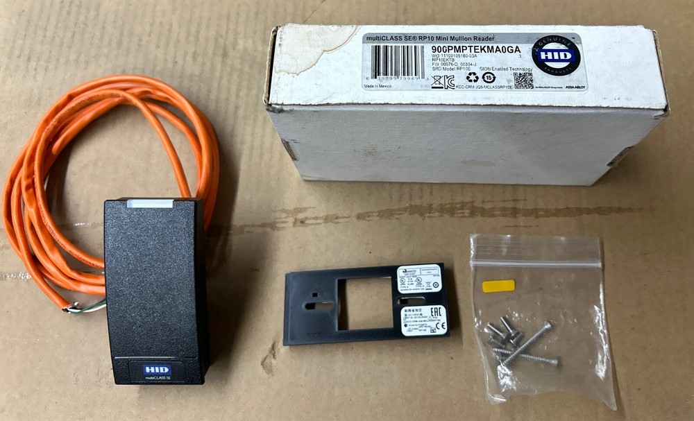 hid 900PMPTEKMA0GA Mini-mullion contactless smart card reader