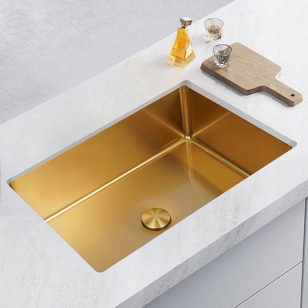 Bathroom Sink Undermount Bathroom Wash Sink Rectangular Sink Without Faucet