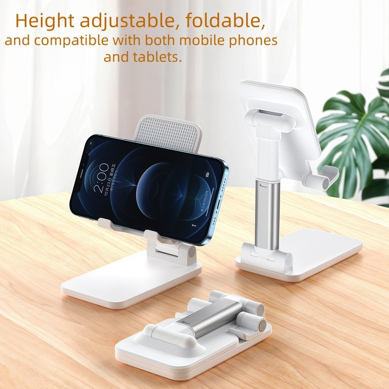 Foldable Phone Holder Adjustable Live Stream Office Desktop Lazy Stand