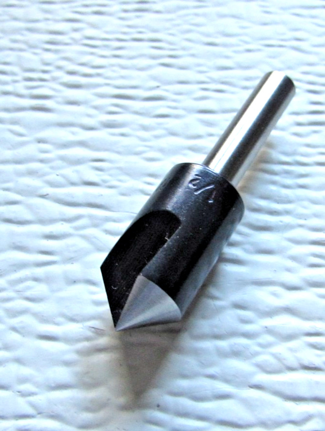 SINGLE-FLUTE COUNTERSINK--1/2"--90 DEGREE