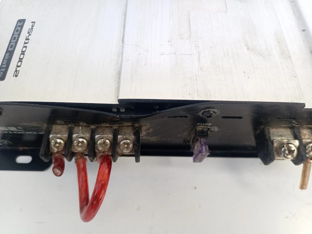 *UNTESTED* SSL PSYCLONE PSY1000.2 AMPLIFIER 2 CHANNEL CAR AMP RECEIVER 1000W ^