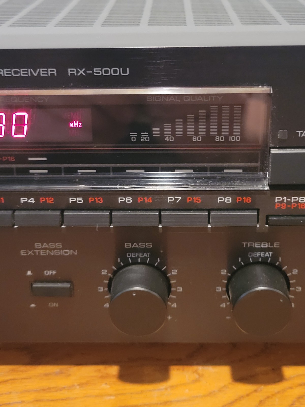 Yamaha RX-500U Natural Sound Stereo Receiver Fully Tested Works/ NICE😍