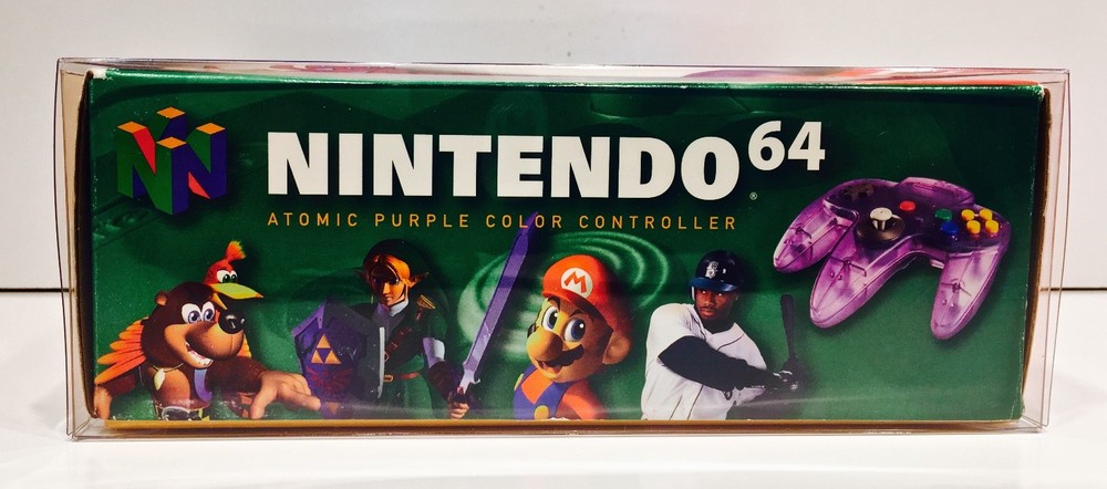 5 N64 CONTROLLER Box Protectors! Custom Made Acid-Free Cases Nintendo 64 Boxes