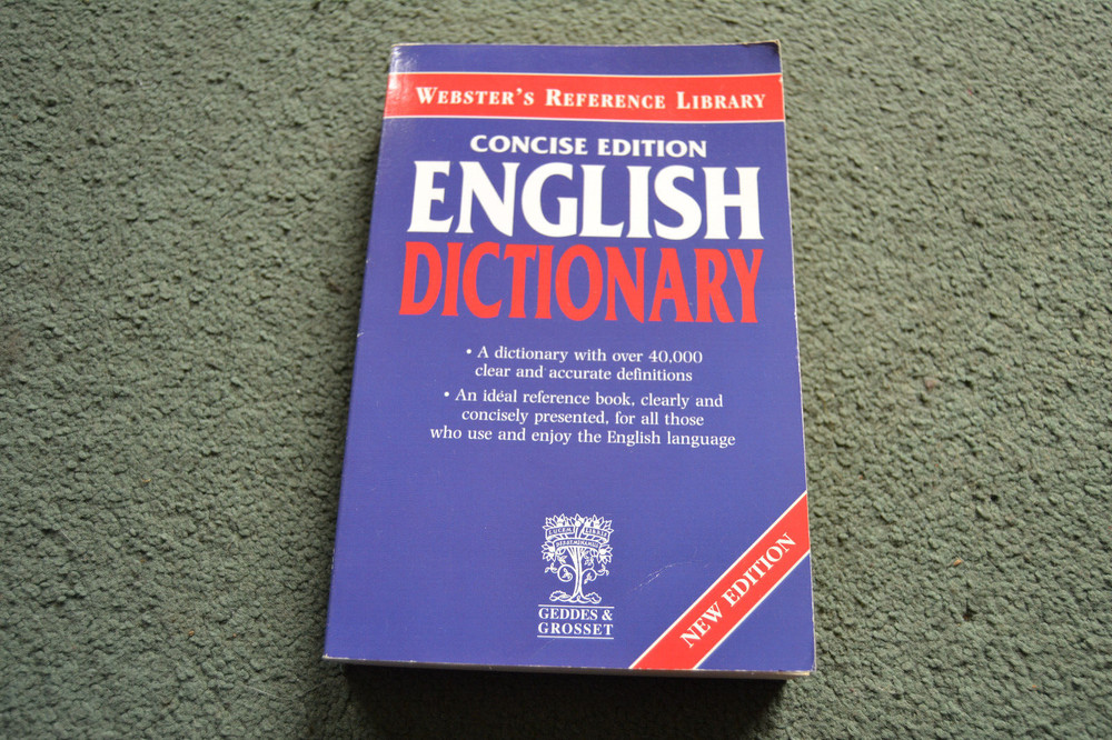 Webster's Reference Library Concise Edition English Dictionary Paperback 2011