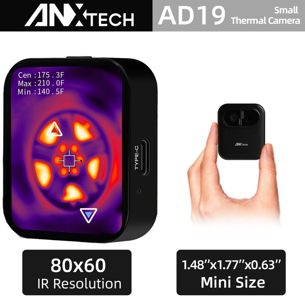 ANXTECH Mini Infrared Thermal Imaging Camera for Beginner Mini Thermal Imager