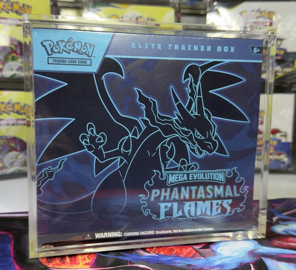 POKEMON ELITE TRAINER BOX ETB MAGNETIC CASE PROTECTOR HIGH QUALITY DISPLAY