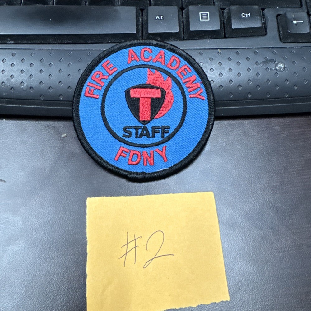 Fire Academy Staff FDNY Patch