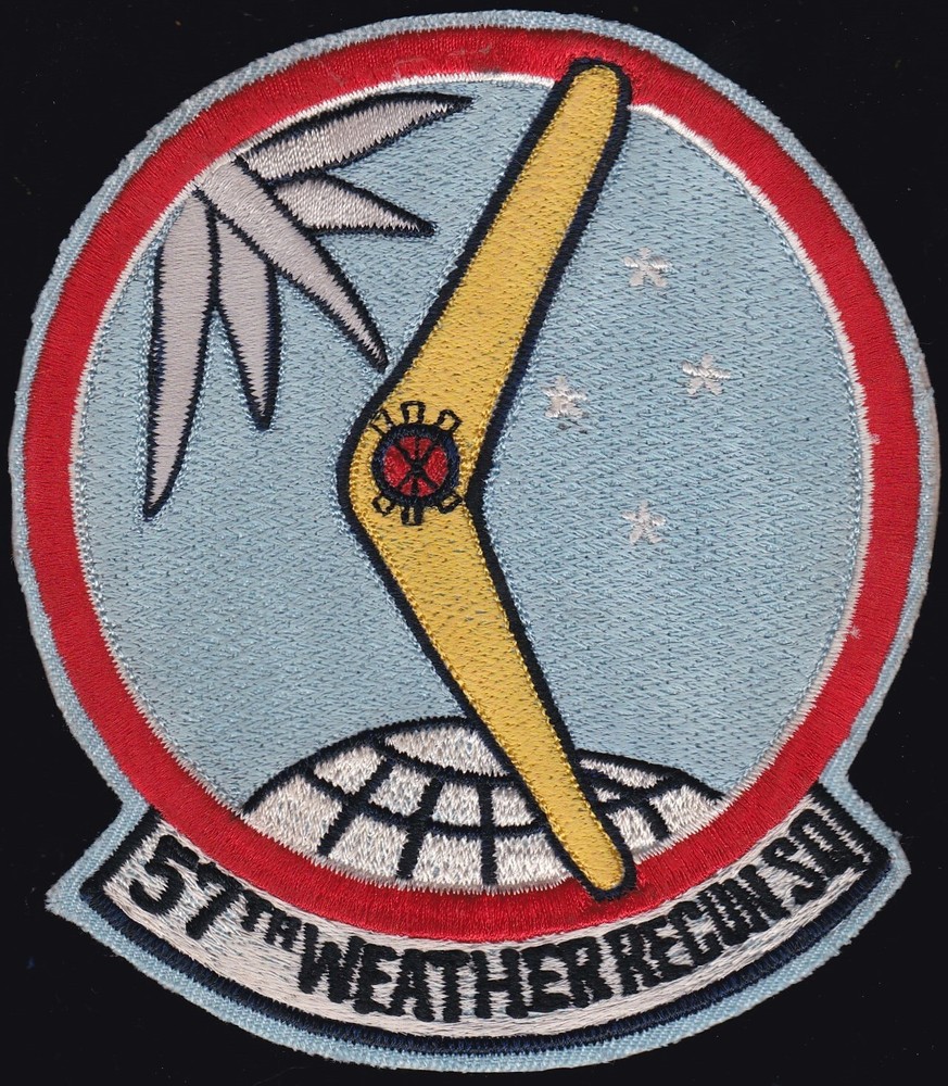 USAF 57th Weather Recon Squadron WB-57 Unit Patch AA