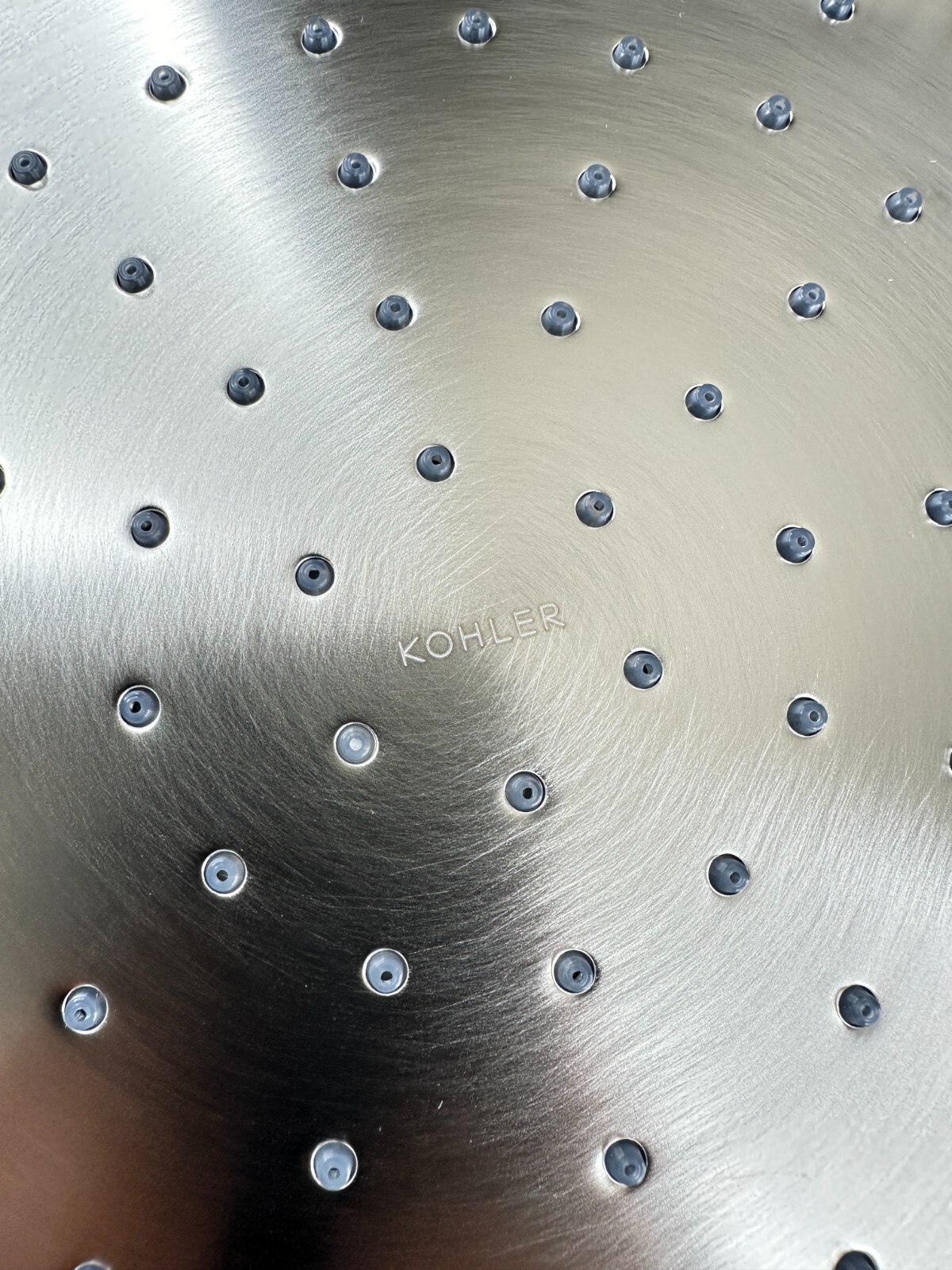 Kohler Traditional Round 8in Rain Showerhead 13692-G-BN Vibrant Brushed Nickle