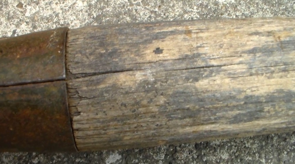 WW2 era US Military M-1943 Folding Shovel Entrenching E-Tool AMES 1944 USED