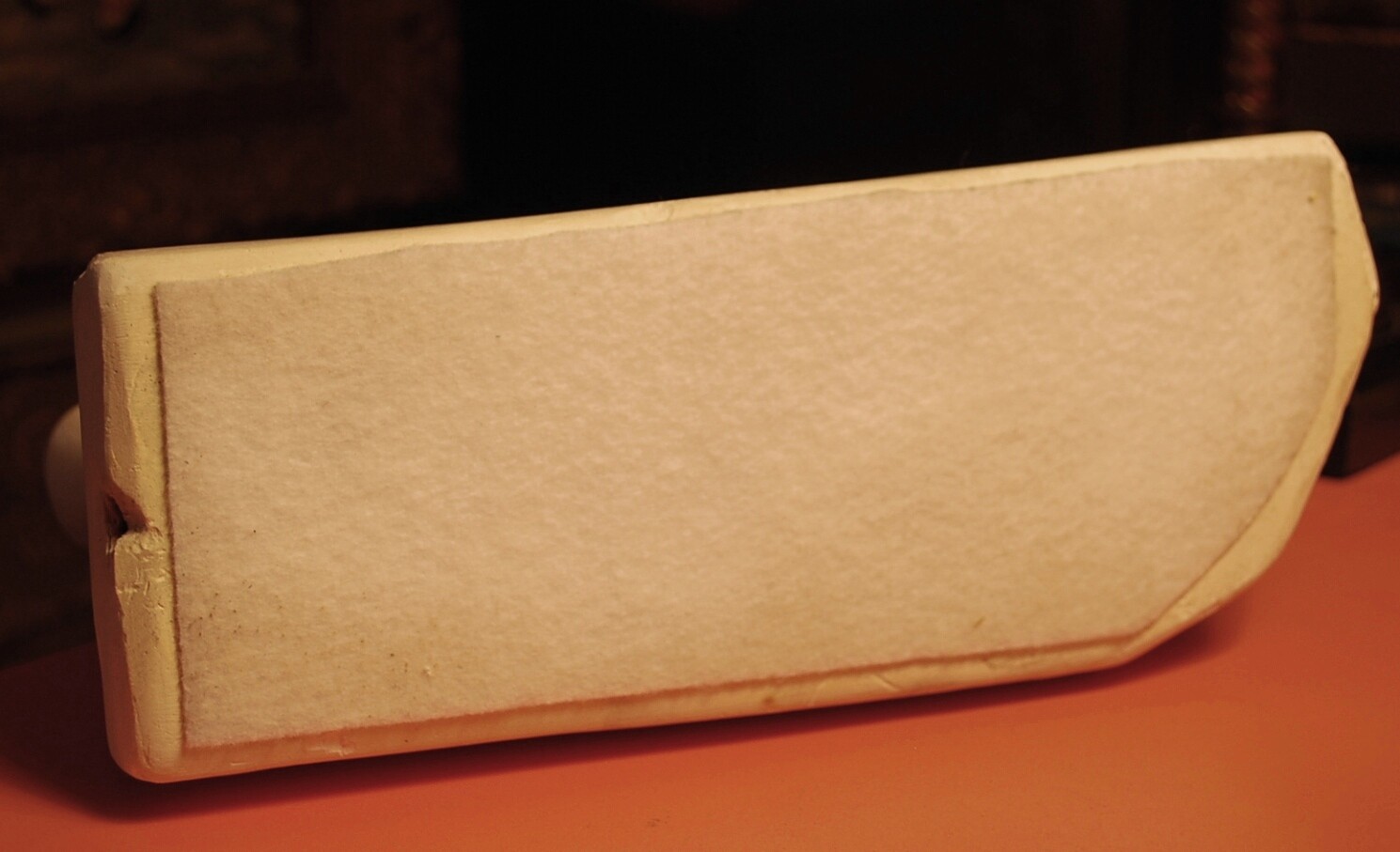 Antique Life Sized MALE HUMAN FOOT PLASTER CAST SCULPTURE 1920s European Art 10"