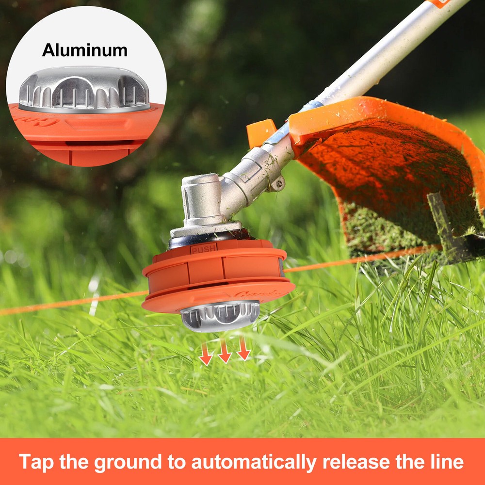 Universal Replace Lawn Trimmer Head for Weed Wacker, Garden Grass Cutting Tools