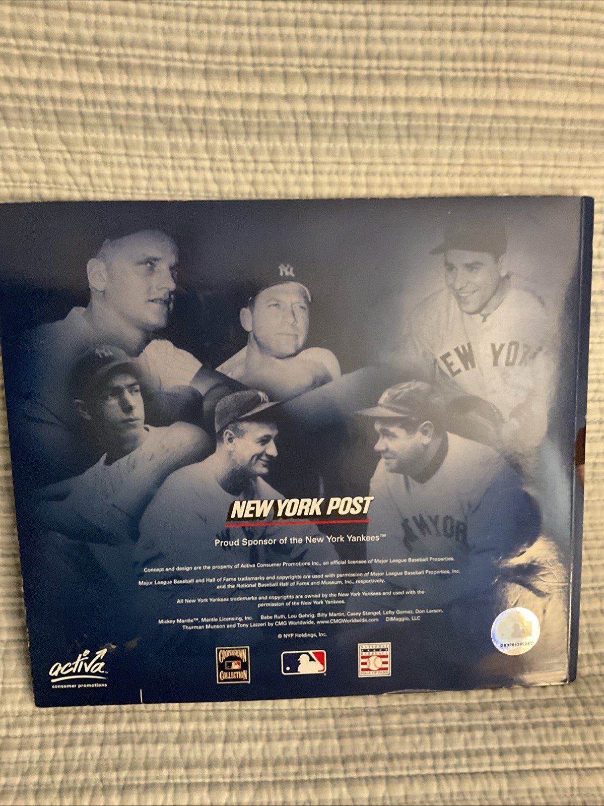 NEW YORK POST**YANKEES IMMORTALS 2005 MEDALLION COLLECTION [ COMPLETE ]