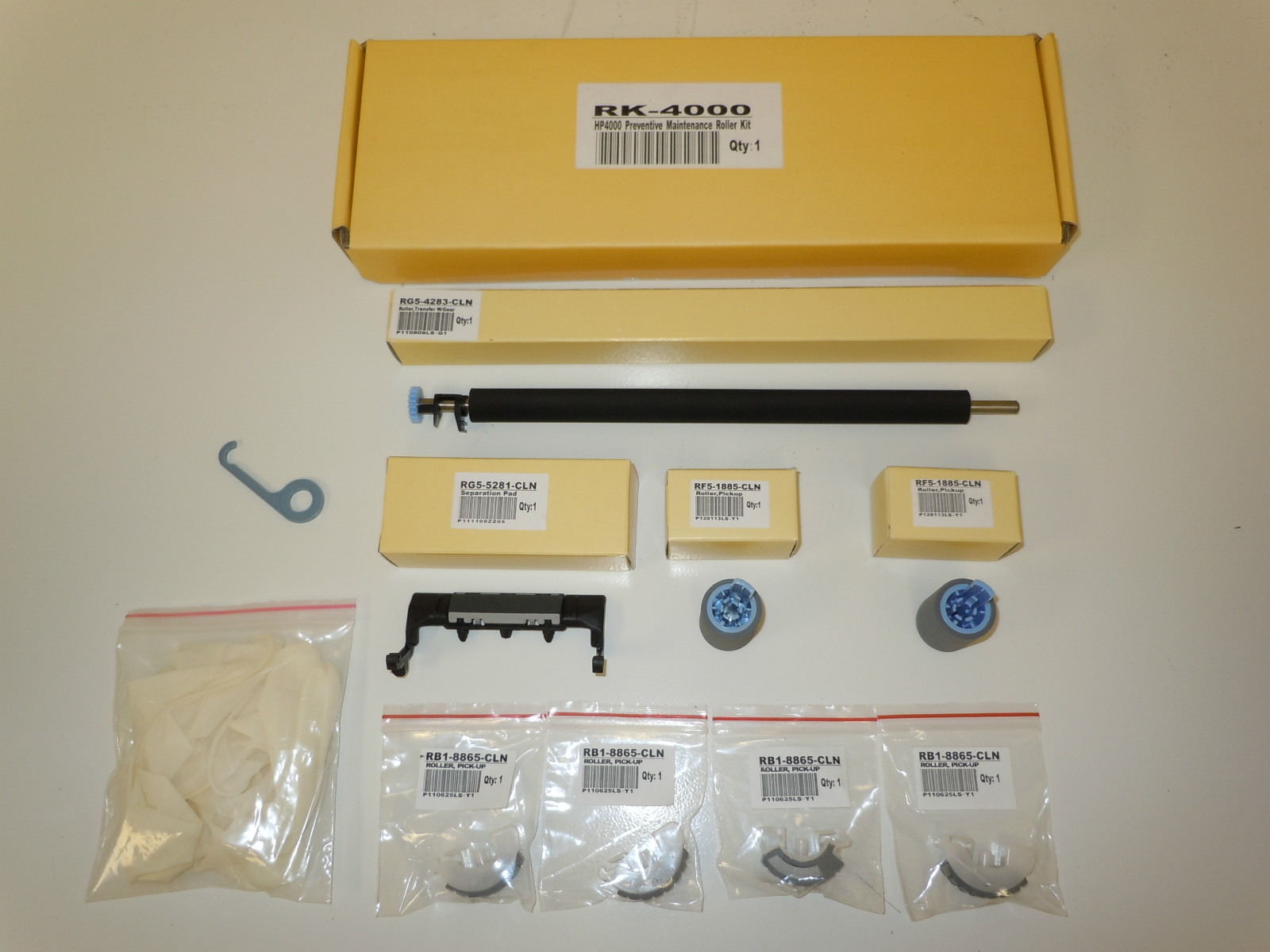 New HP Laserjet 4000 4050 Printer Preventive Maintenance Roller Kit + Warranty!!