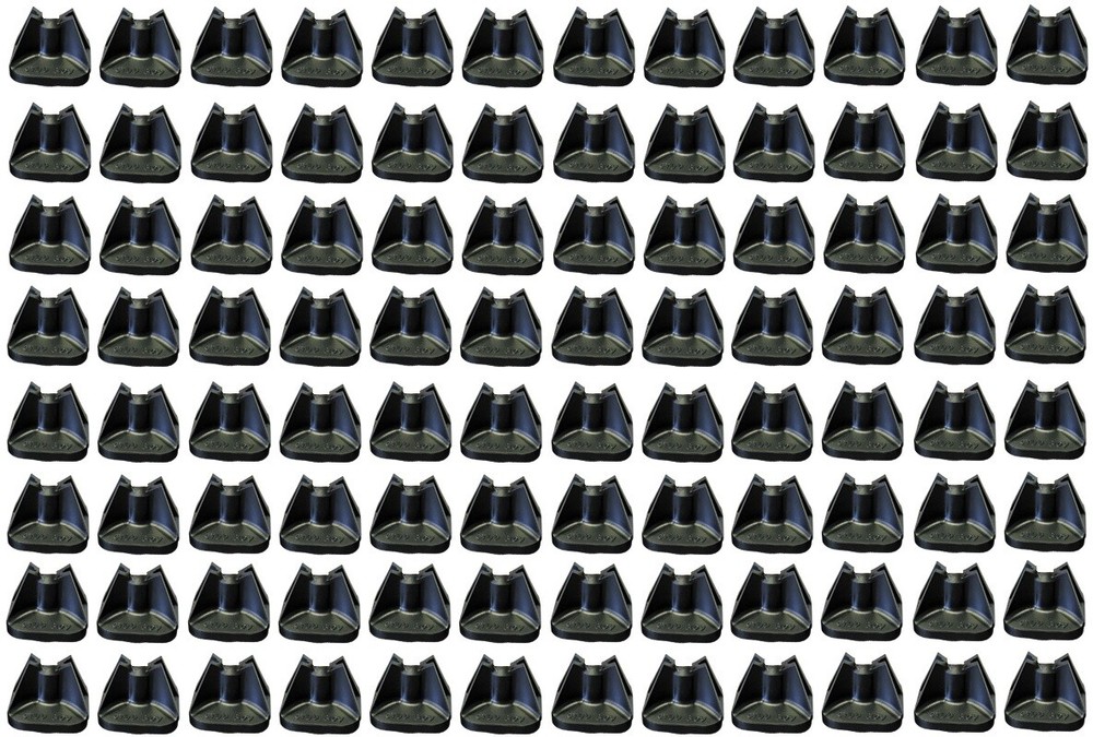 Stud Boy .75 Black Super-Lite Pro Series Single Backers - 96 Pack