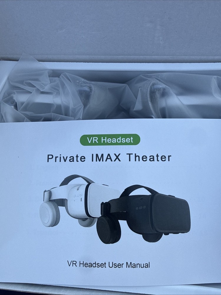 VR Headset for Phone Virtual Reality Glasses with Bluetooth
