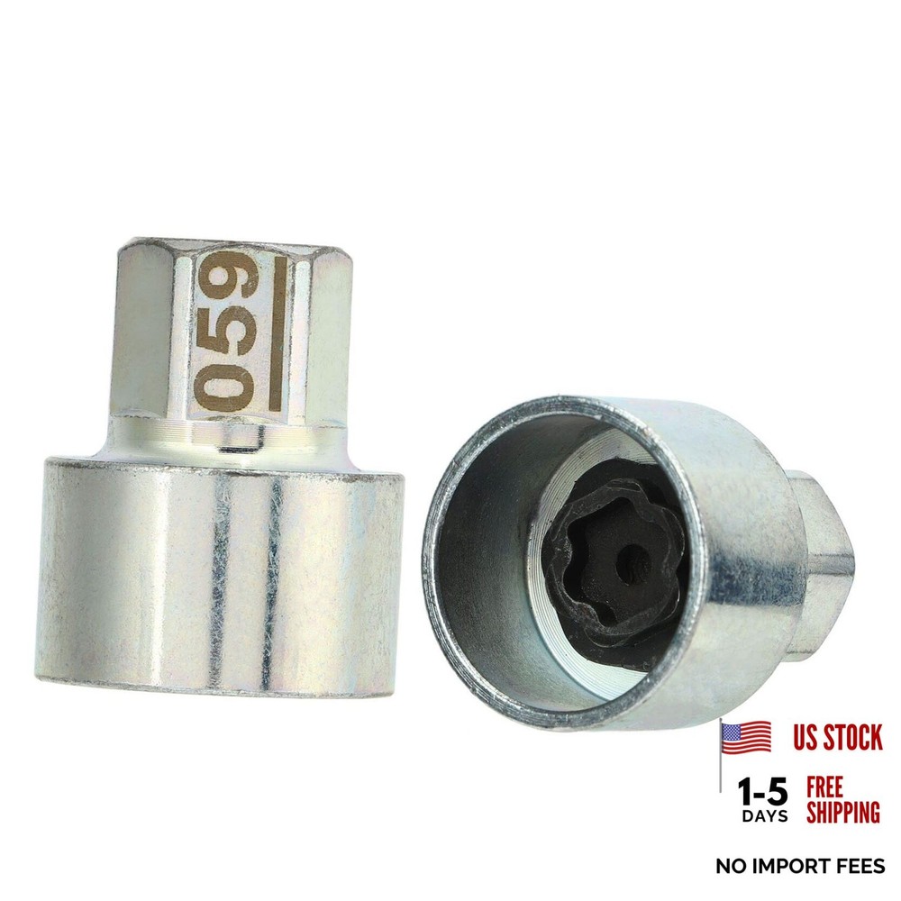 Anti Theft Lugnut Socket Anti Deformation Metal Wheel Lock Key for 059 default
