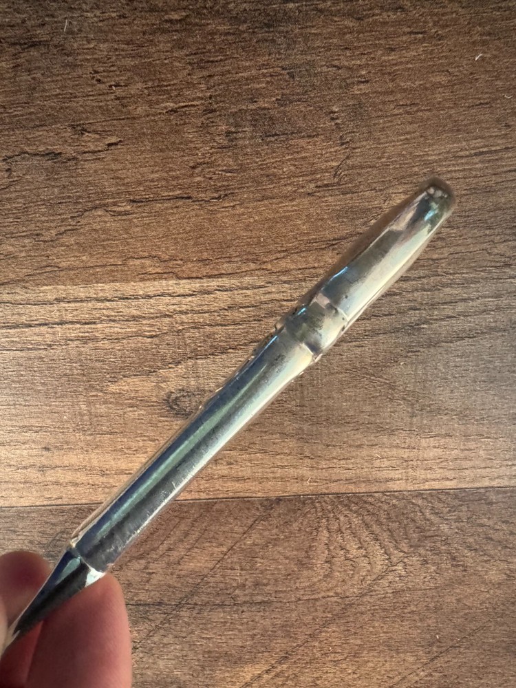 Community White Orchid Knife Silverplated