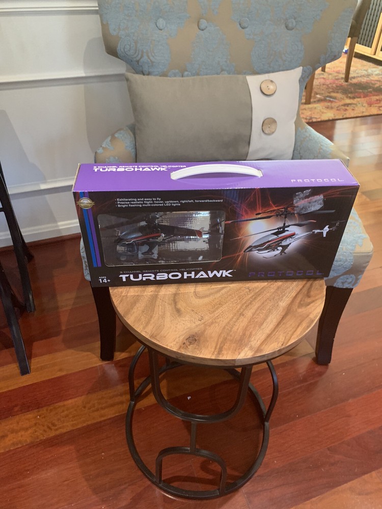 Protocol TurboHawk 3 Channel Remote Control RC Helicopter - New in Box
