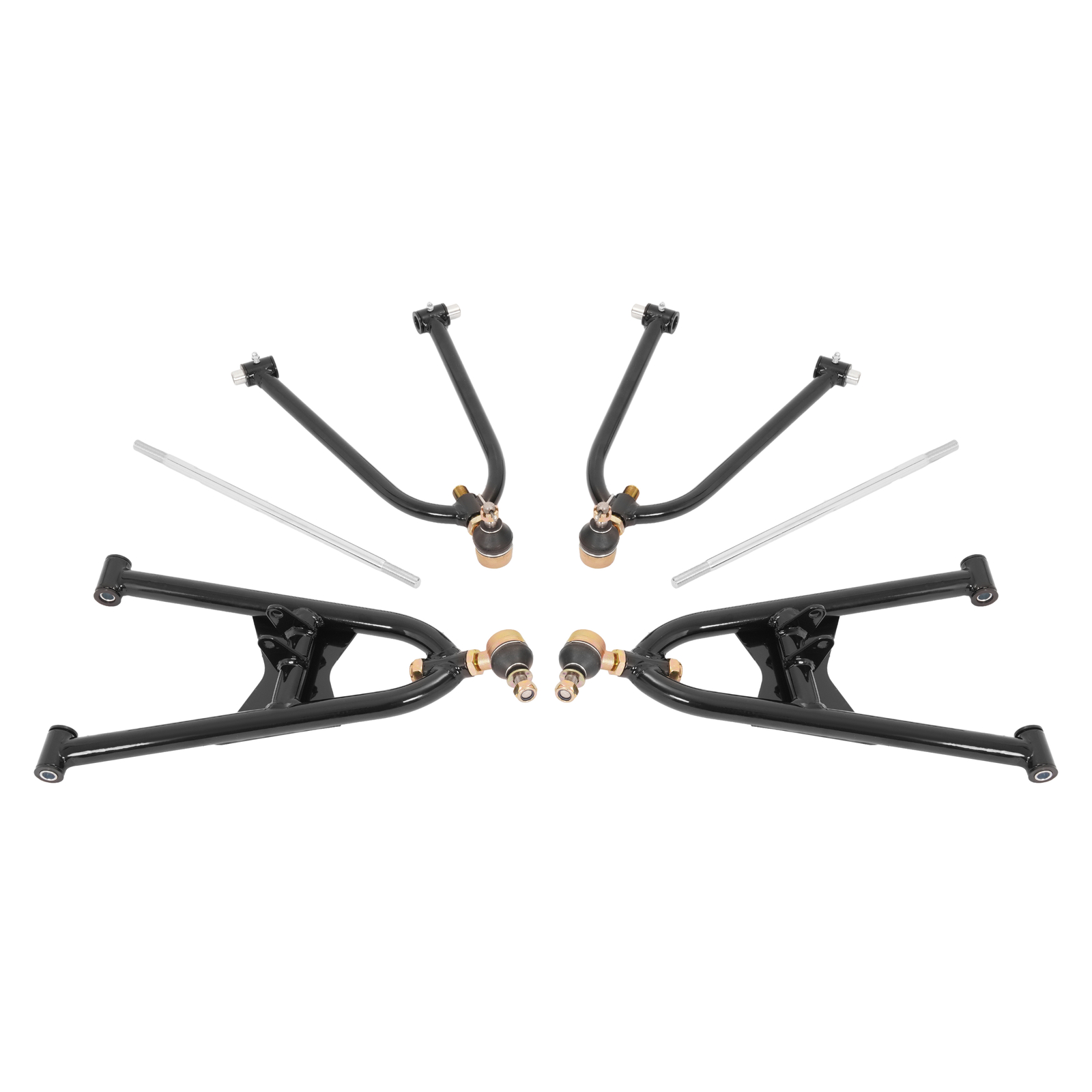 For 2009-2014 Honda TRX400X Sportrax 400 Fully Adjustable Steel Front A Arms 2+0