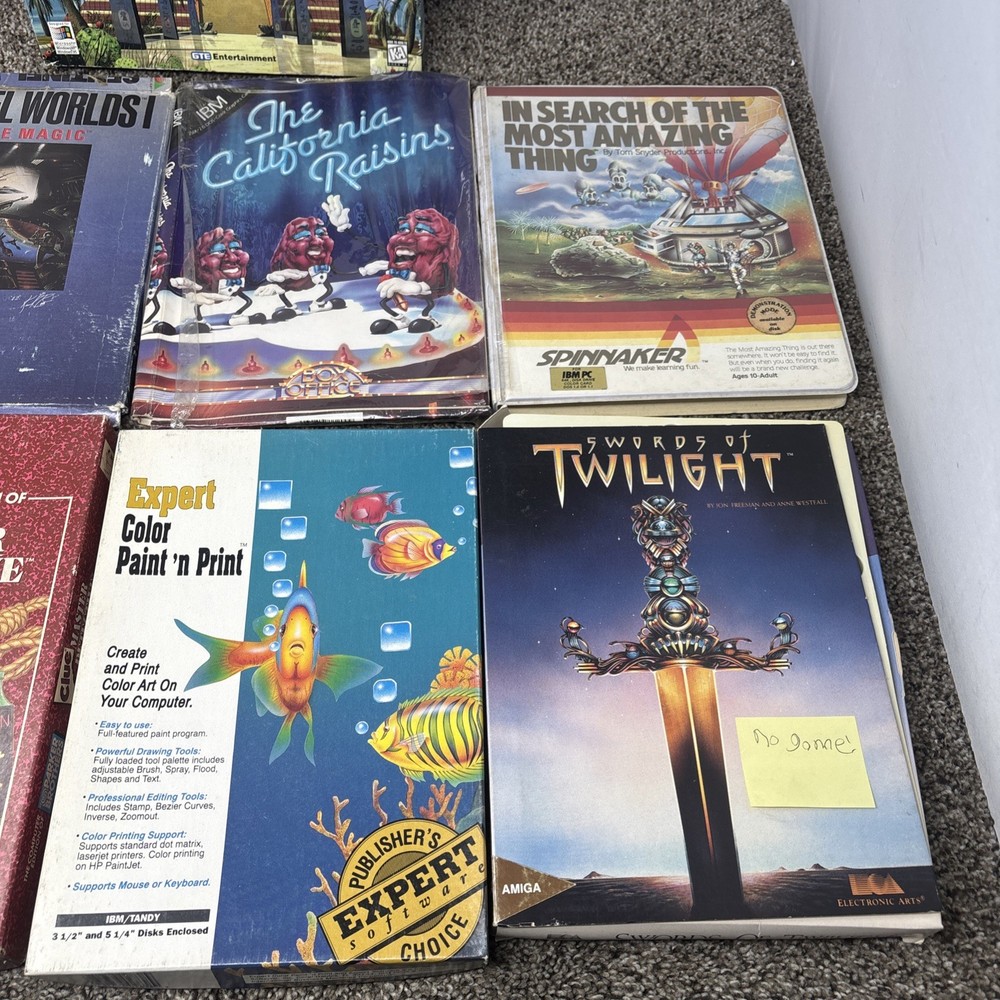 IBM PC Tandy 1000 Windows 95 Ms DOS Game Lot UNTESTED READ