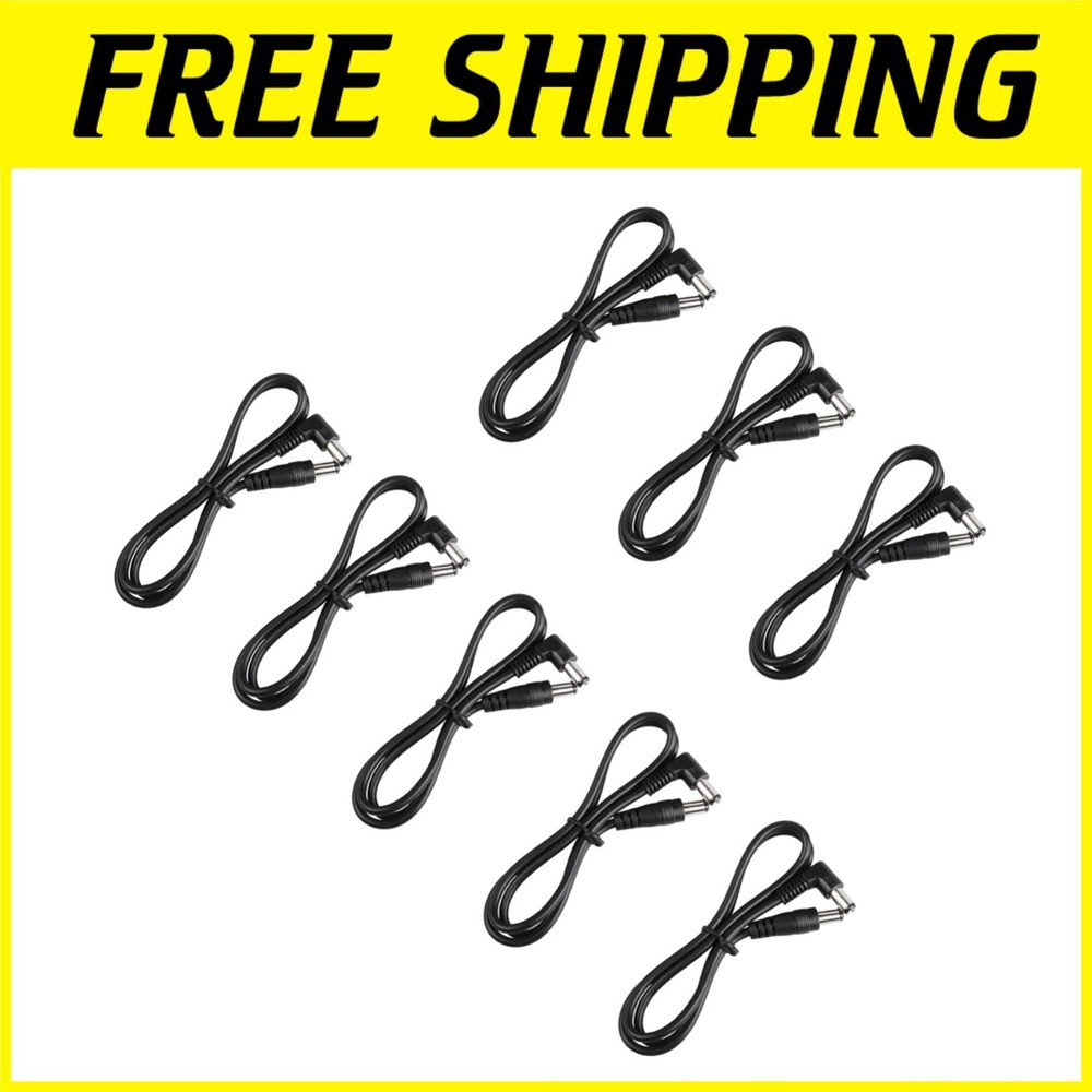 Guitar Effect Pedal Power Lead 8 Pack
