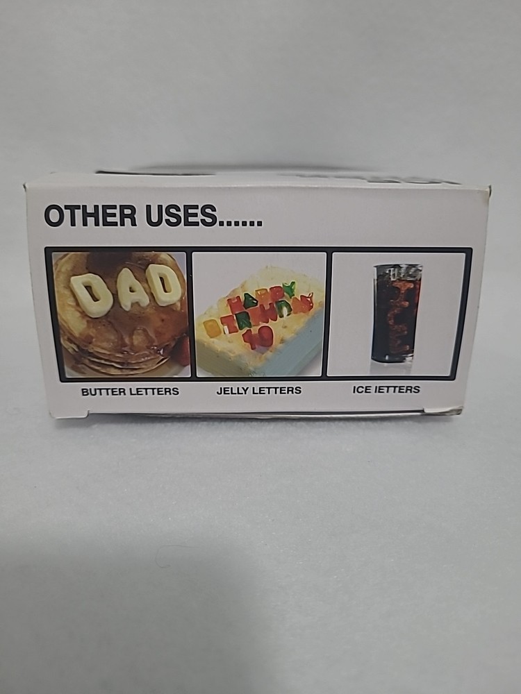 Alphabet Ice Cube Trays Suck Uk