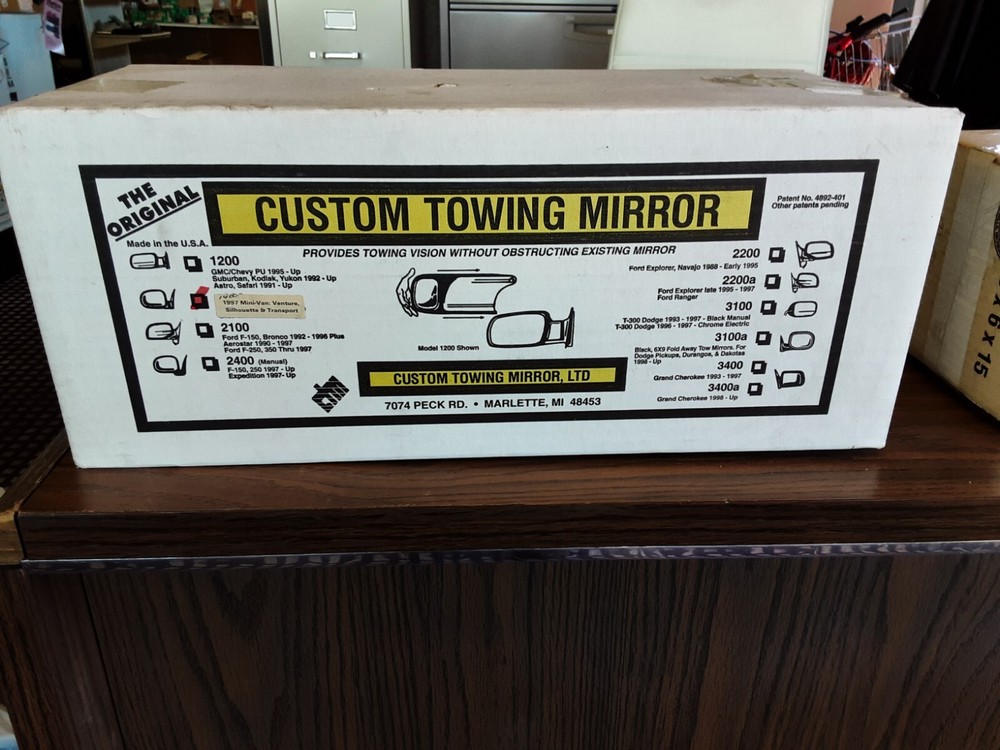 Custom Towing Mirror #1400