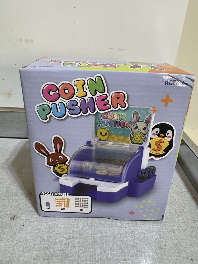 NEW, COIN PUSHER TOY