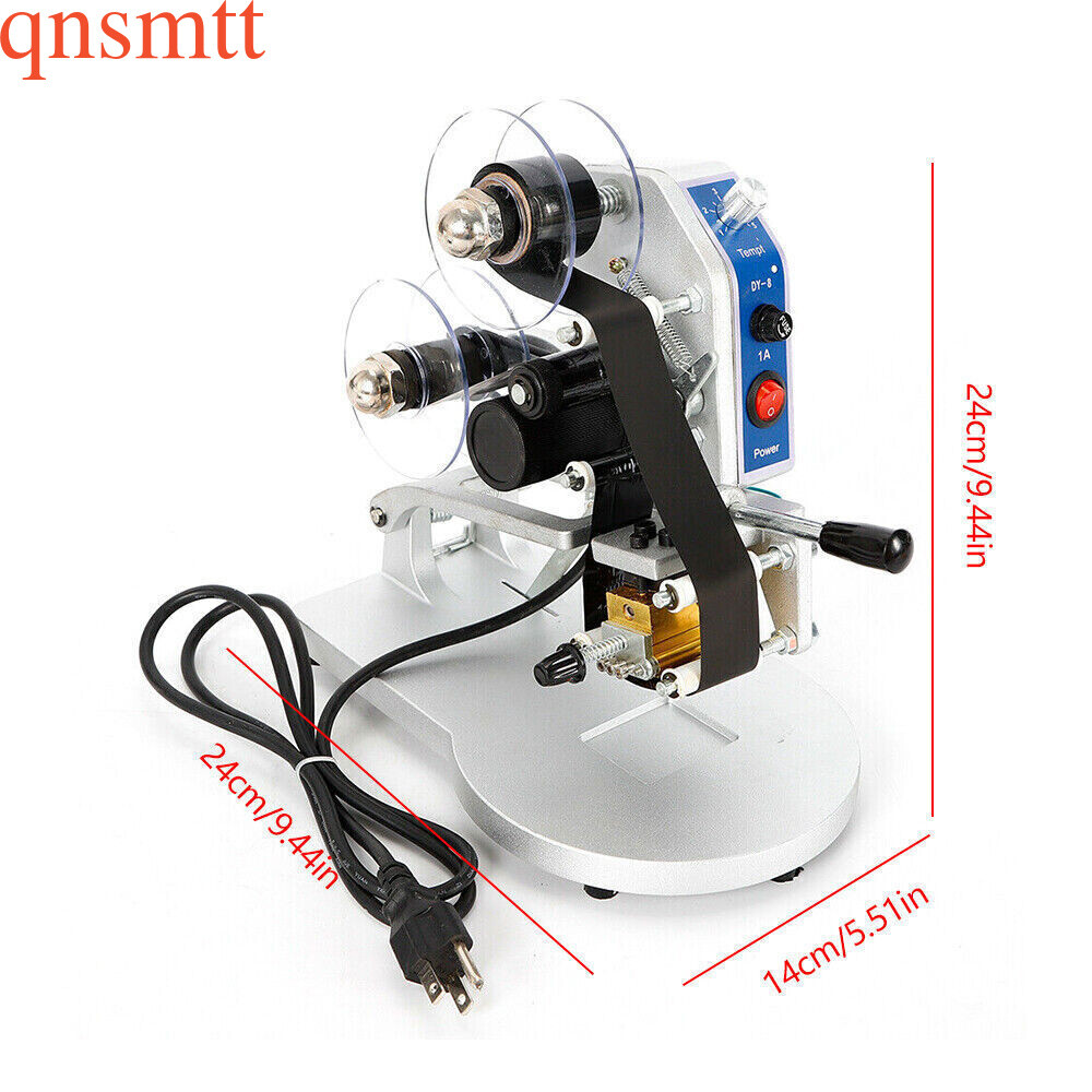 110V Manual Coding Date Business Date Printing Hot Stamping Machine Foil Machine