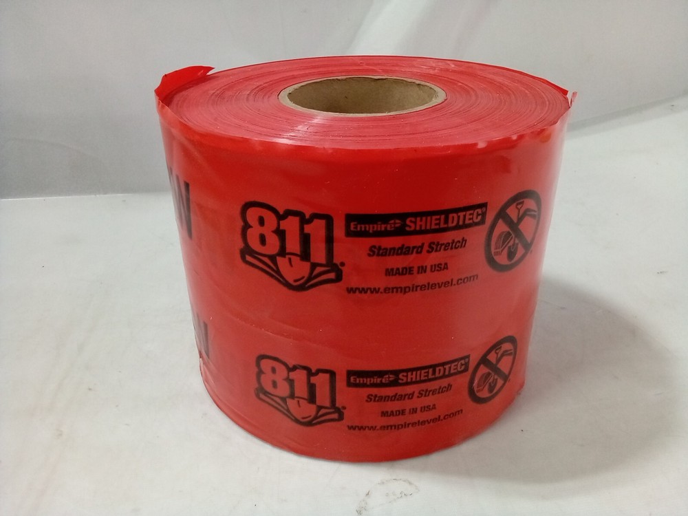 Empire ShieldTec Standard Stretch Caution Electric Underground Utility