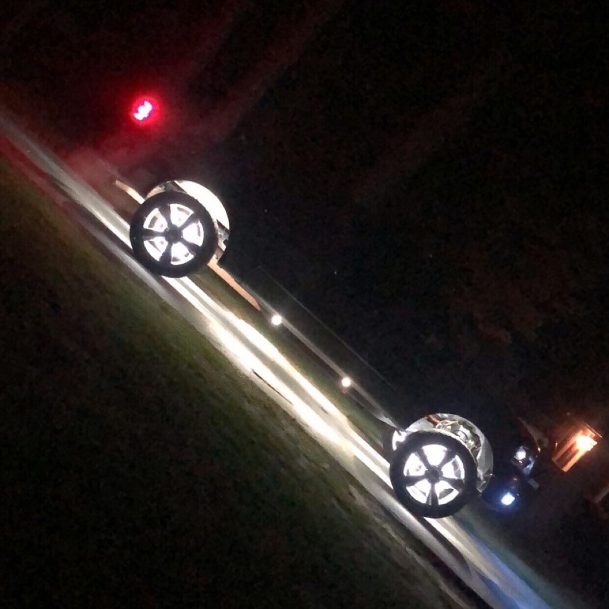 4PCS Quad Row Brightest 17.5" Wheel Rings Lights illuminated Strobe White LEDs