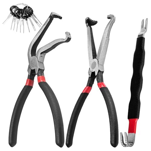 3-Piece Electrical Disconnect Pliers Set, Electrical Connector Separator