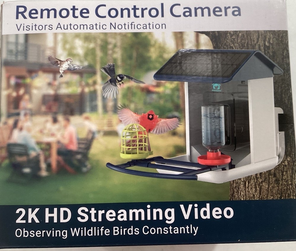 Broaimx Smart AI Recognition Bird Feeder