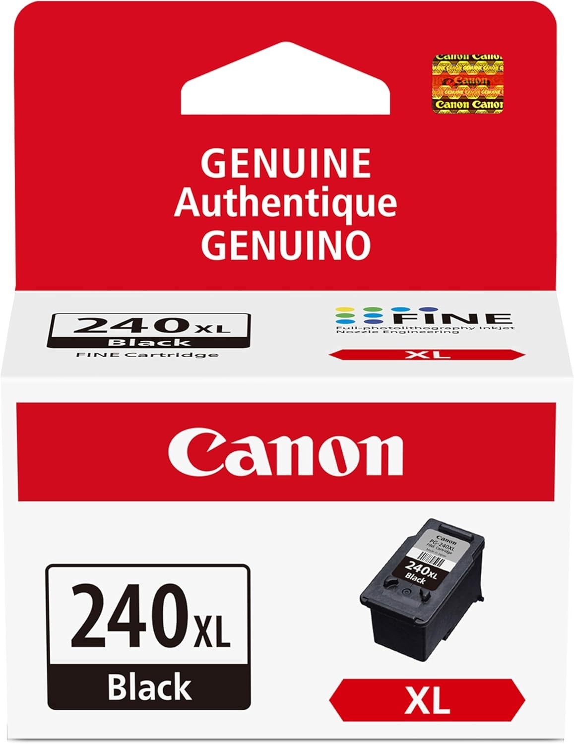 Genuine Canon 5206B001 PG-240XL ChromaLife100+ High-Yield Ink  Black, Sealed
