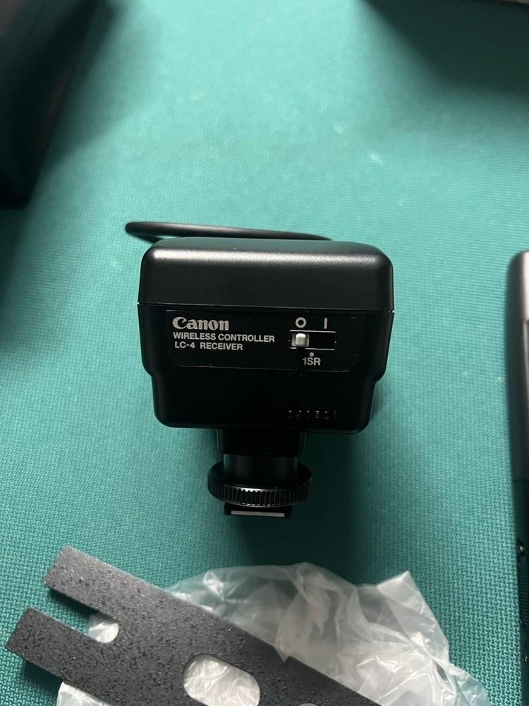 Canon Wireless Controller LC-4 Transmitter And Receiver With Box