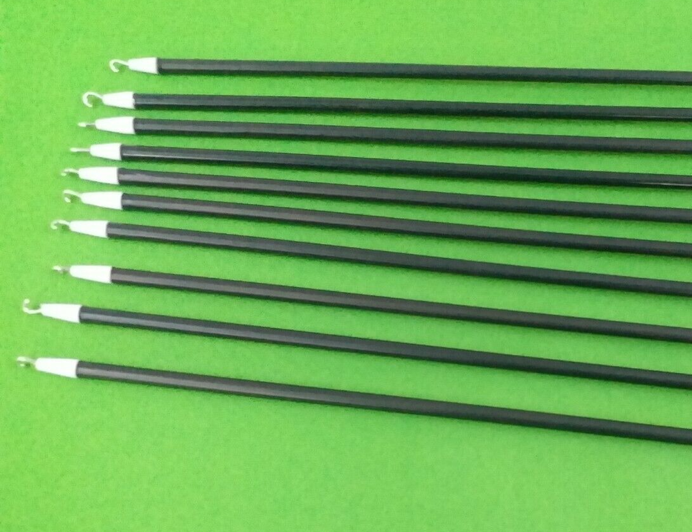 10pc Laparoscopic J-Hook 5mmx330mm Laparoscopy Endoscopy Surgical Instruments