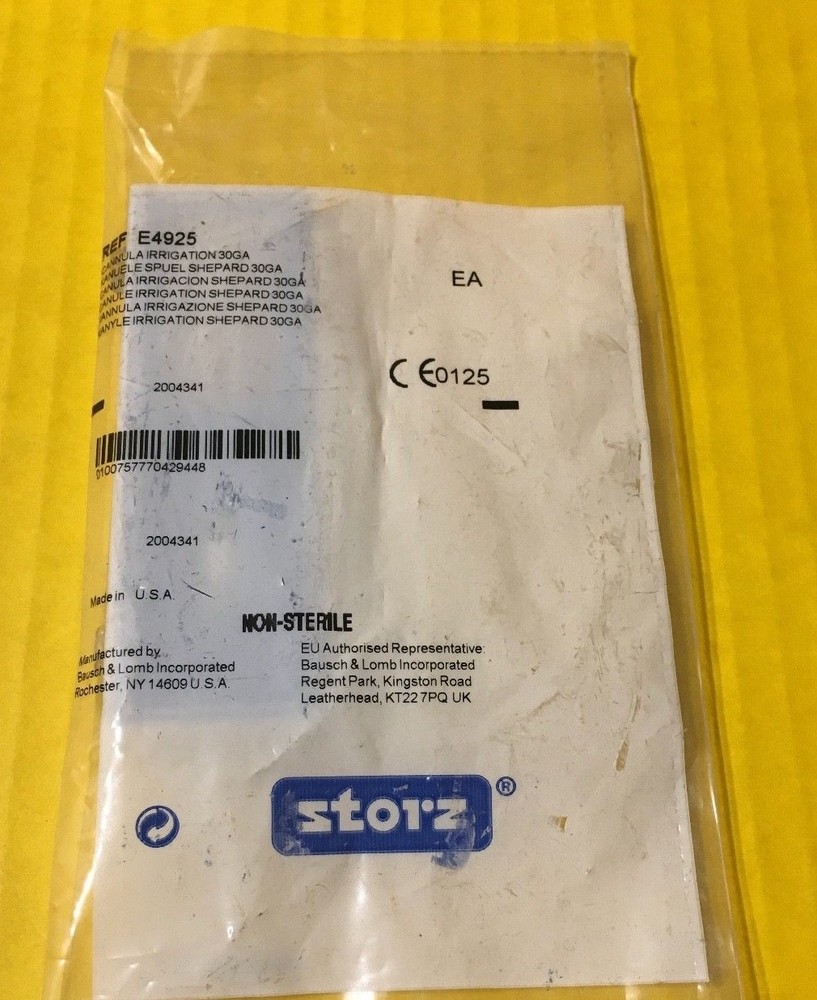 Storz Surgical Irrigation Cannula REF: E4925