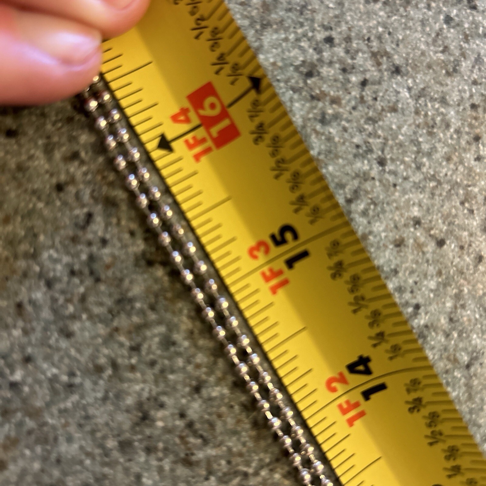 36" Beaded Neck Chain Silver Universal Replacement 4 Police Badge ID Holder New