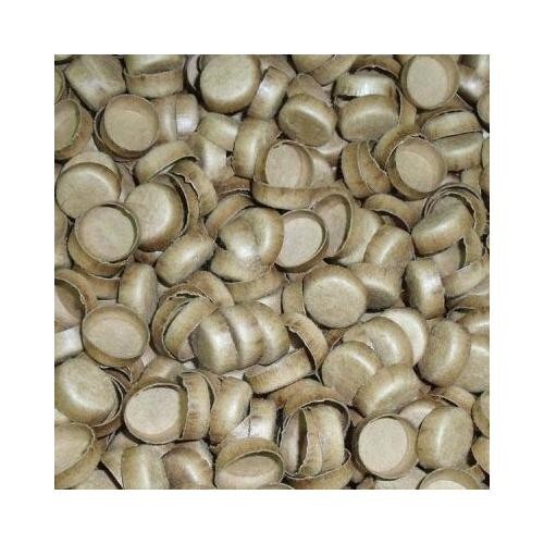 50 Fireworks Kraft PYRO Cardboard TUBES 9/16" x 1-1/2" x 0.05" wall w/ end caps