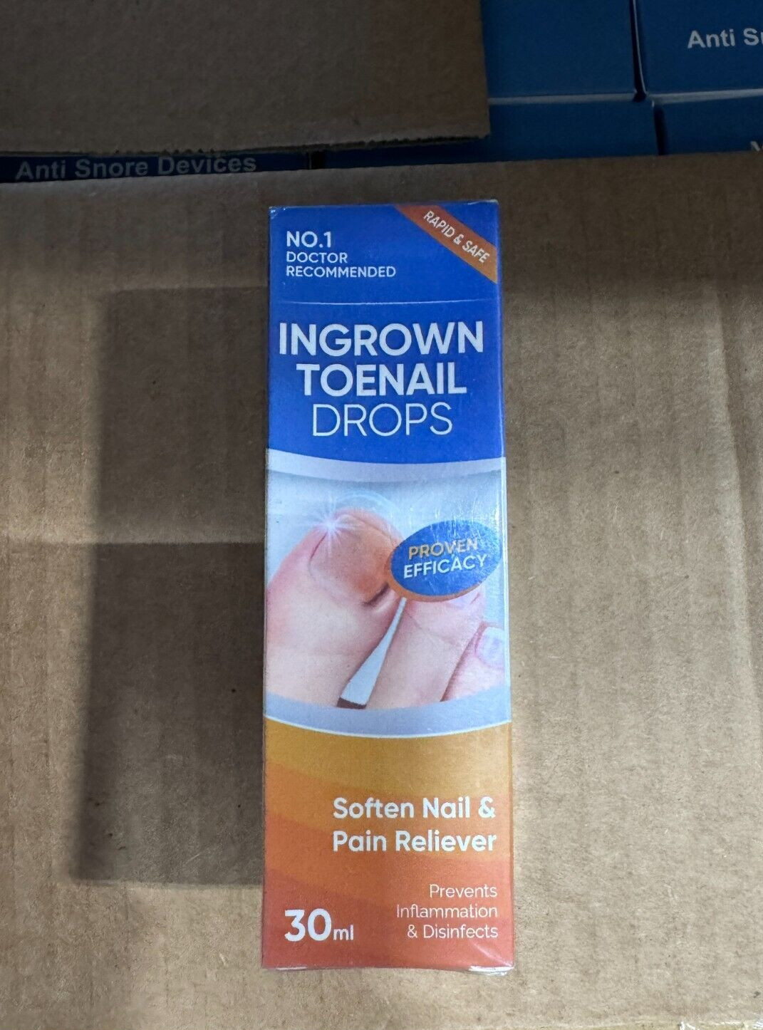 Ingrown Toenail Treatment: Ingrown Toenail Drops, soften nail & pain reliever
